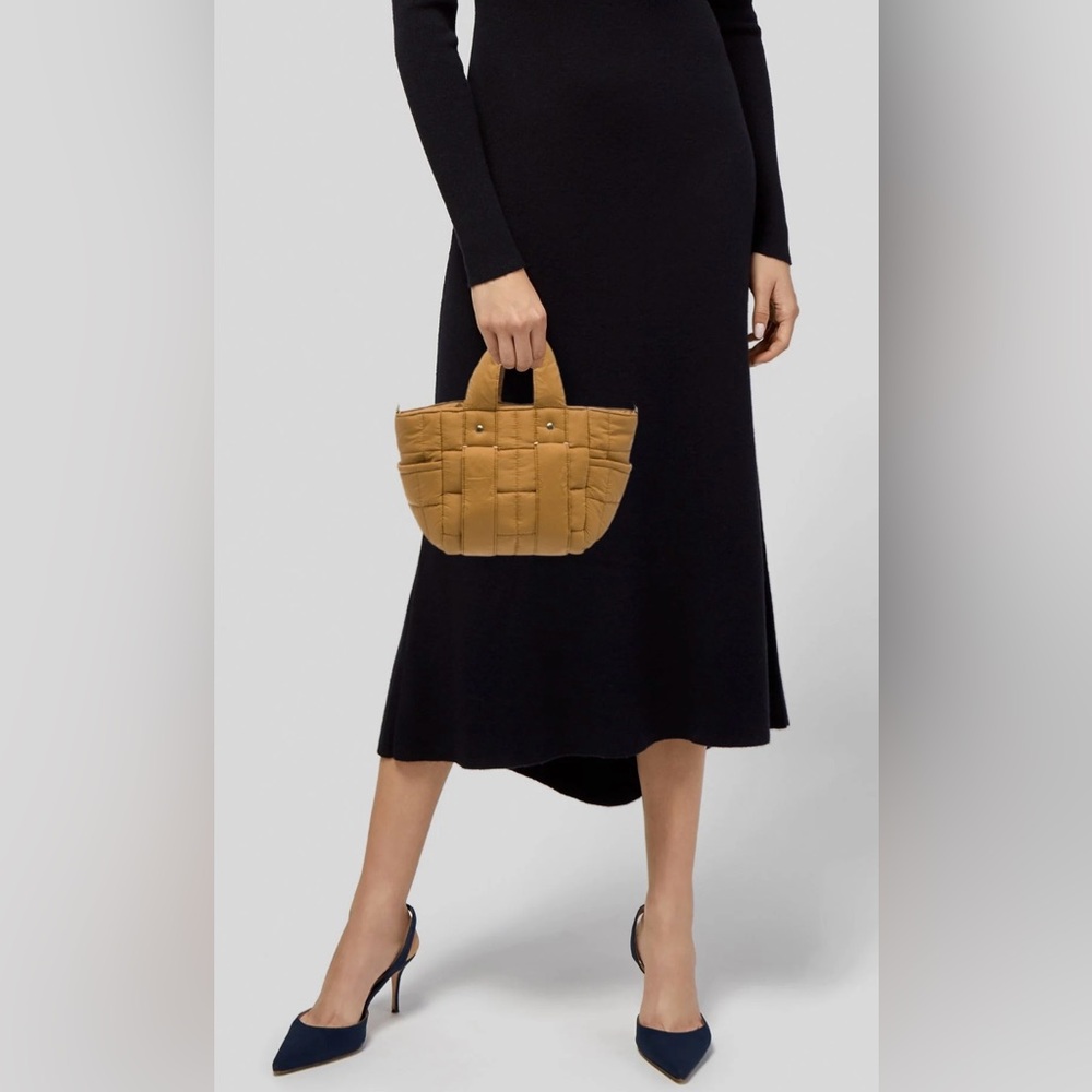 Clare V nylon top handle bag